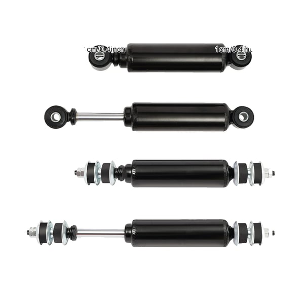 Støddæmpere, Hydraulisk Design, Holdbar Metal Konstruktion,sort