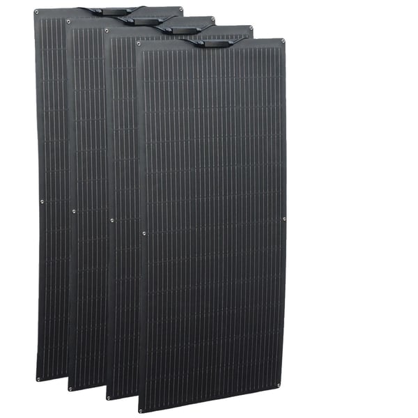 Solpanel Kit, Høj Effektivitet, Fleksibelt Design,ETFE 600W 4stk 150w Solpanel Kit, Høj Effektivitet, Fleksibelt Design,ETFE 600W 4stk 150w