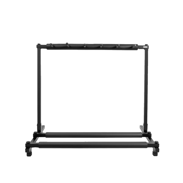Guitar Stativ, Holder Op Til 5 Guitarer, Holdbar Konstruktion,sort