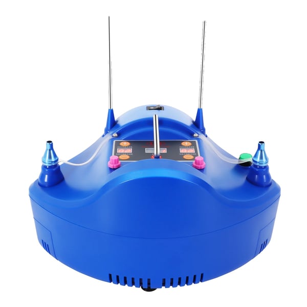 Elektrisk Ballonpumpe, 1200W Effekt, 500L/min Vindstrøm,Blå