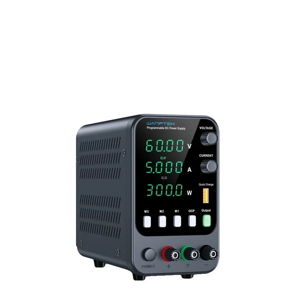 Virtalähde, säädettävä jännite, kolme muistitallennusryhmää,APS605H 60V 5A