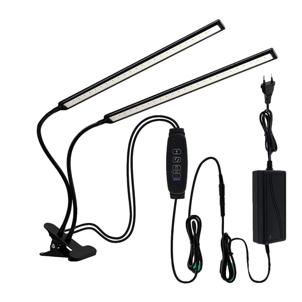 LED Vækstlys, Fuldt Spektrum, Klem-design,60W