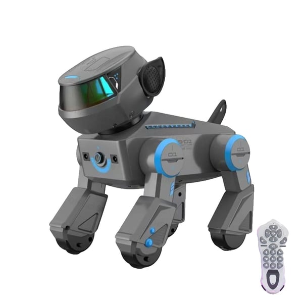 Robottikoira, Interaktiivinen Kauko-ohjain, Koulutukselliset Ominaisuudet,BG1544 Harmaa 1B BX