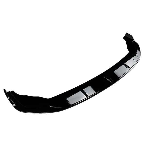 Front Bumper Lip Splitter, Aerodynamisk Design, Nem Installation, Kompatibel med BMW 2 Serie F44 2020-2023,sort