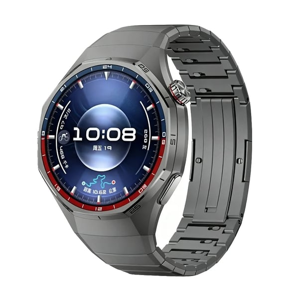 Urrem, Titanium Materiale, Hurtigfrigivelsesdesign,HUAWEI WATCH GT6 Pro, grå Urrem, Titanium Materiale, Hurtigfrigivelsesdesign,HUAWEI WATCH GT6 Pro, grå