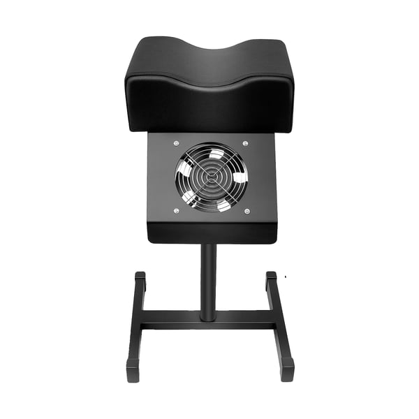 Pedikyrpall, Ergonomisk Komfort, Justerbar Höjd,svart