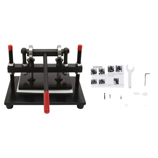 Die Cutting Maskine, Justerbar Højde, Alsidig Materiale Kompatibilitet,Sort