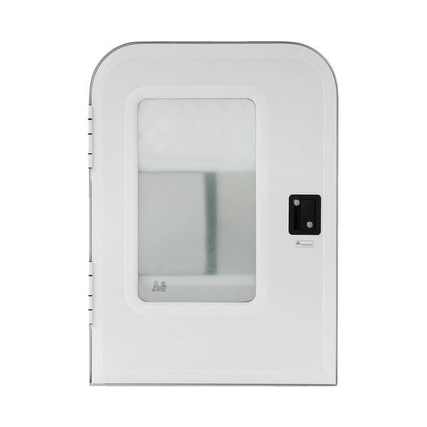RV Dør, Holdbart Aluminium Design, Mesh og Frostet Glas til Ventilation,HVID
