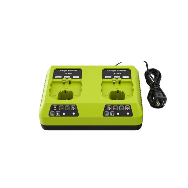Ersättningsbatteri, 3500mAh kapacitet, Li-ion-teknik, kompatibel med Ryobi, 6A Laddare Ersättningsbatteri, 3500mAh kapacitet, Li-ion-teknik, kompatibel med Ryobi, 6A Laddare