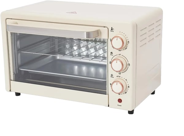 Mini Uuni, Grillausteline, 60-Minuutin Ajastin,VALKOINEN, 220V