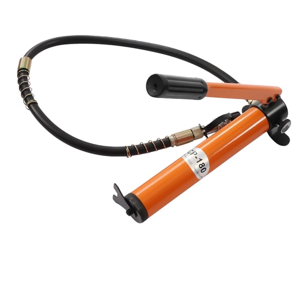 Hydraulinen käsipumppu, manuaalinen käyttö, kompakti ja kestävä,Appelsiini