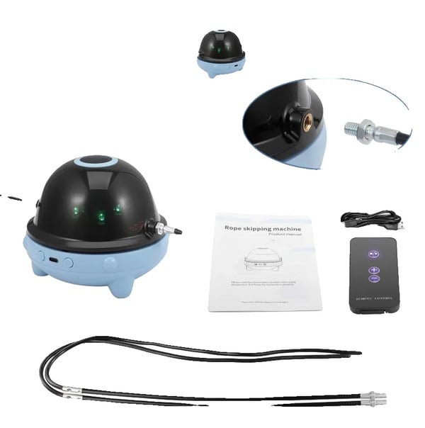 Hyppynarukone, Bluetooth-musiikki, kaukosäädin,Sininen