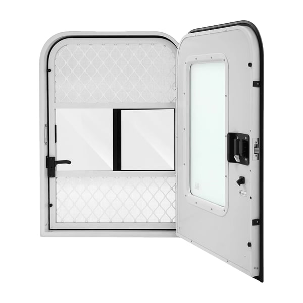 RV-ovi, lukittava muotoilu, kestäviä materiaaleja, 660x914mm,Matkustajan puoli RV-ovi, lukittava muotoilu, kestäviä materiaaleja, 660x914mm,Matkustajan puoli