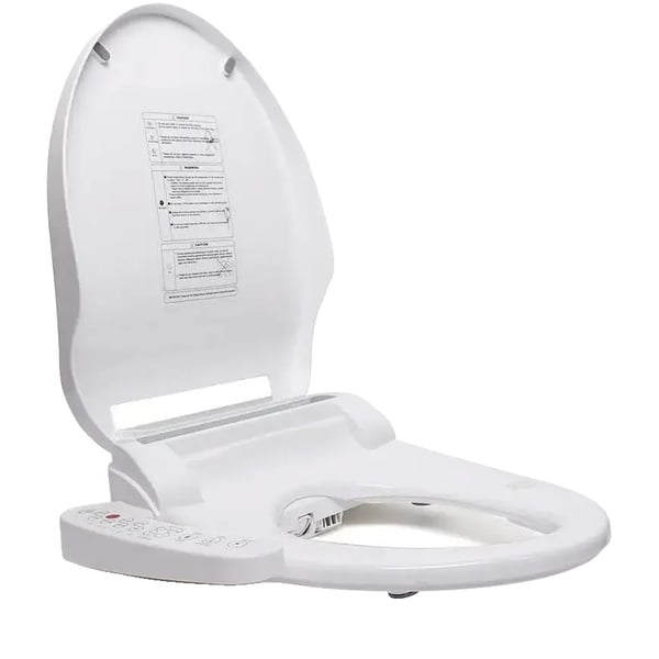 Bidet sæde, temperaturjusterbart, vandtæt design,HVID