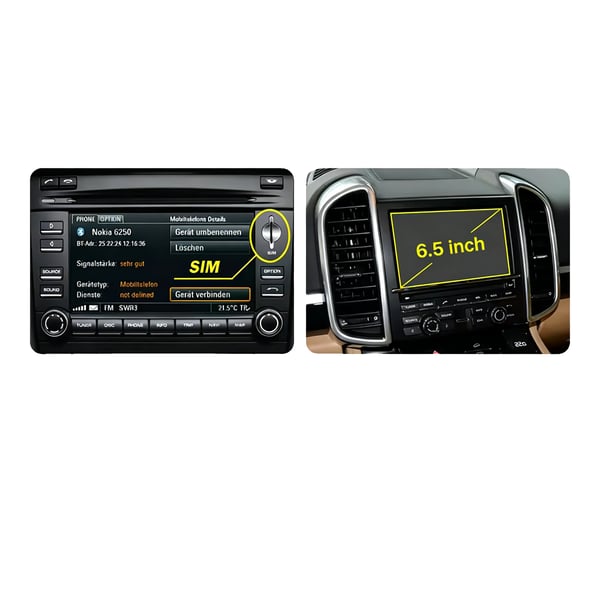 Langaton CarPlay Android Auto, Näytön peilaus, Äänentoisto,PCM 3.0