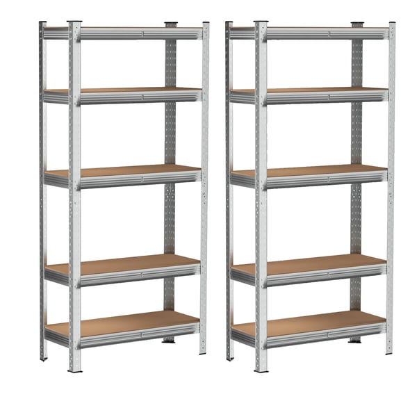 Hylla, tung konstruktion, verktygsfri montering,2PC Primär 180CM