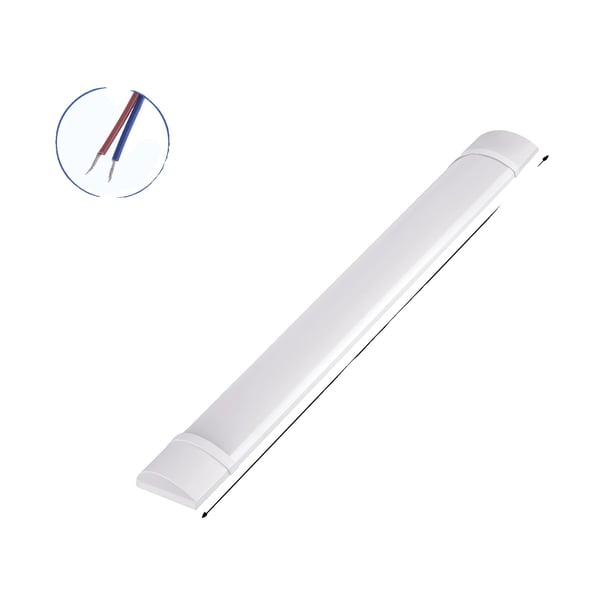 LED Battenlampa, Energisnål, Lätt Installation,3000k 90cm 30W