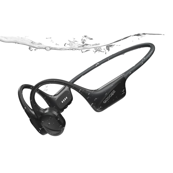 Luukonduktiokuulokkeet, vedenkestävät, Bluetooth 5.4,Musta Luukonduktiokuulokkeet, vedenkestävät, Bluetooth 5.4,Musta