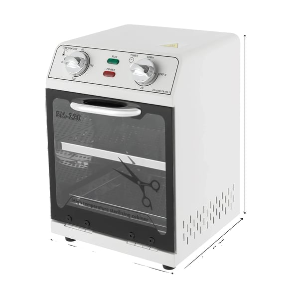Sterilisator, 8L Kapacitet, Justerbar Temperaturkontrol,HVID, 220V