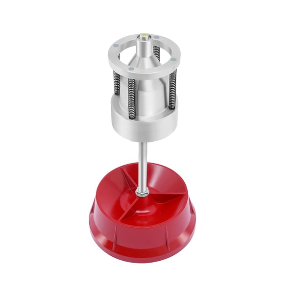 Dækbalancer, Aluminiumlegering Konstruktion, Brugervenligt Design,Rød Sølv