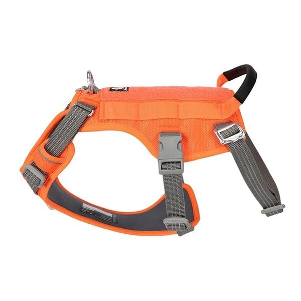 Kæledyrsele, Flugtsikker, Reflekterende, , Vibrant Orange, M-chest 56-69CM
