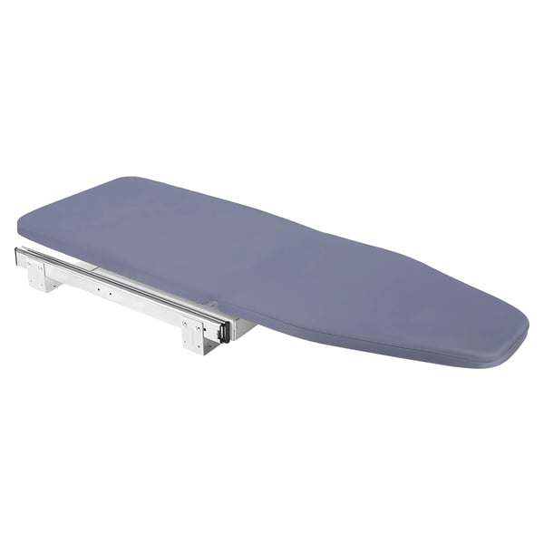 Strykbord, Fällbar Design, 180° Rotation,Grå Strykbord, Fällbar Design, 180° Rotation,Grå