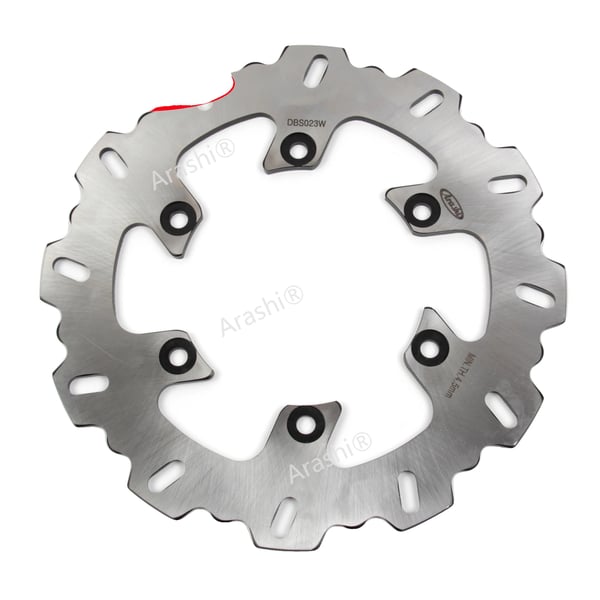 Bremse skive, CNC bag rotor, højtydende design, kompatibel med Yamaha, sølv