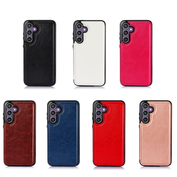 Nya Samsung Galaxy S23 FE - Stilrent Skal med Plånbok/Kortfack