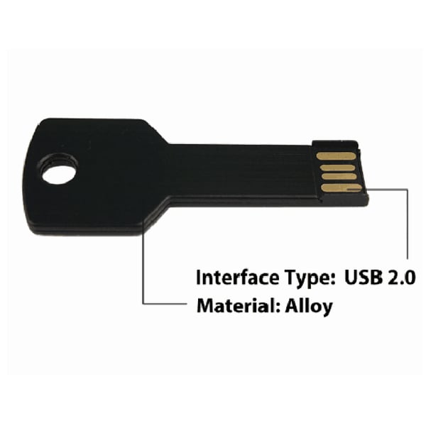 32 GB Stöttåligt Flashminne USB 2.0
