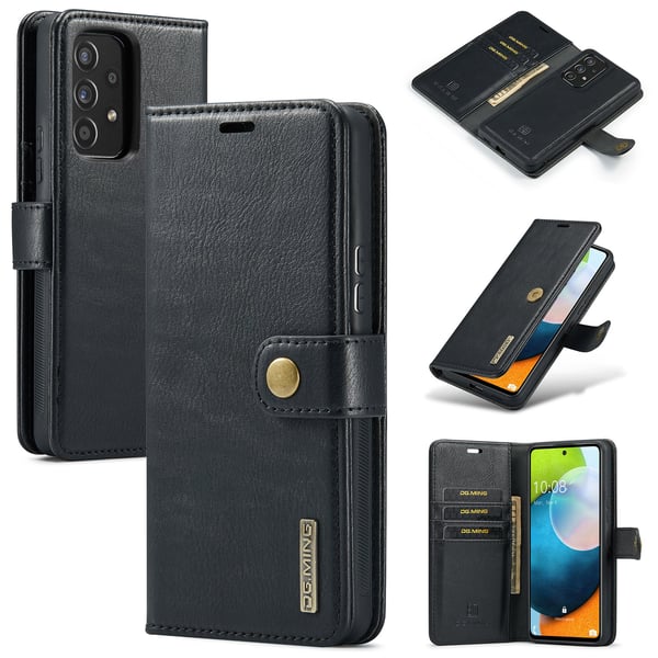 Samsung Galaxy A53 5G - Retro Plånboksfodral i Premiumläder