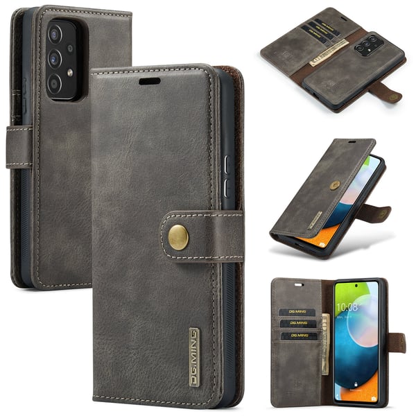 Samsung Galaxy A53 5G - Retro Plånboksfodral i Premiumläder