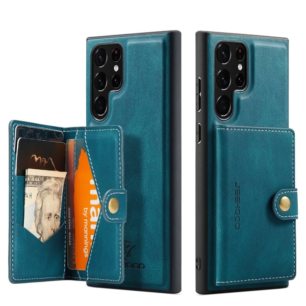 Praktiskt Skal med Kortfack - Samsung Galaxy S22 Ultra