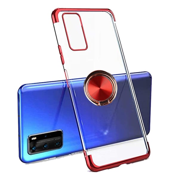 Skal med Ringhållare - Huawei P40 Pro