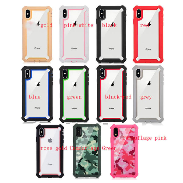 Kraftfullt Skyddande Fodral - iPhone X/XS