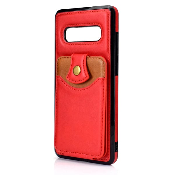 Robust Smidigt Skal med Korthållare - Samsung Galaxy S10