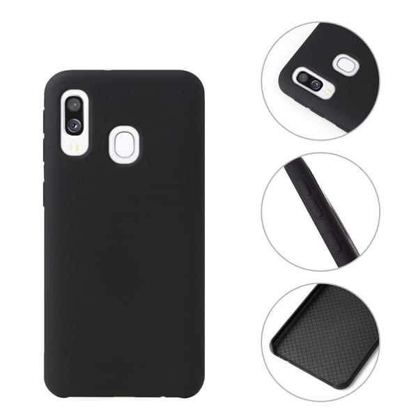 Robust Mattbehandlat Silikonskal - Samsung Galaxy A40