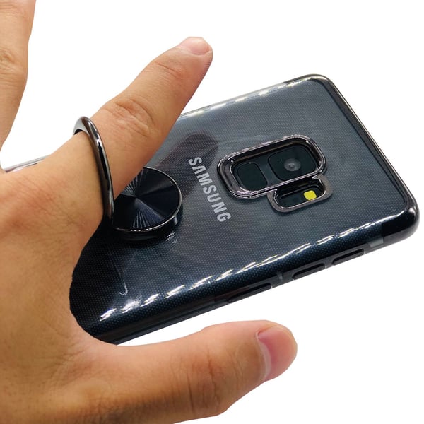 Stilsäkert Skyddsskal Ringhållare - Samsung Galaxy S9