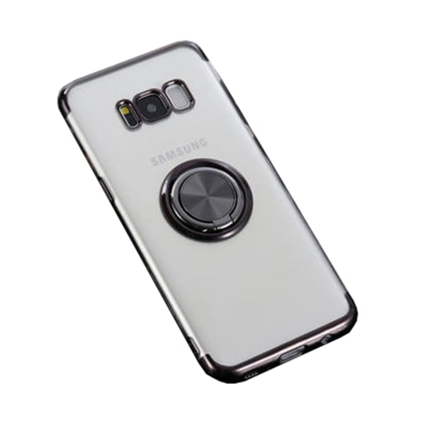 Kraftfullt Floveme Silikonskal Ringhållare - Samsung Galaxy S8