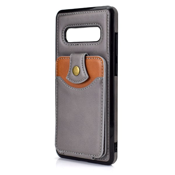Robust Smidigt Skal med Korthållare - Samsung Galaxy S10
