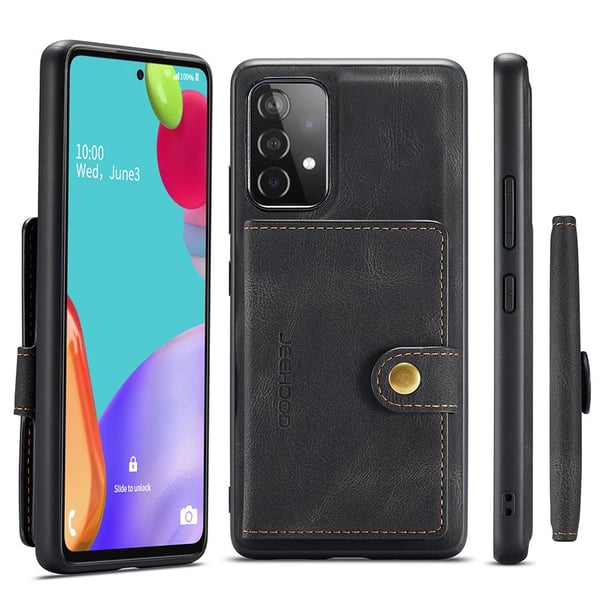 Praktiskt Magnet Skal med Kortfack - Samsung Galaxy A72