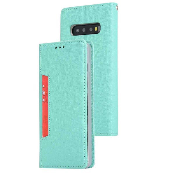 Samsung Galaxy S10 Plus - Elegant Floveme Plånboksfodral