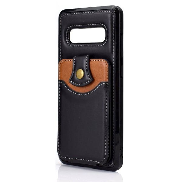 Robust Smidigt Skal med Korthållare - Samsung Galaxy S10