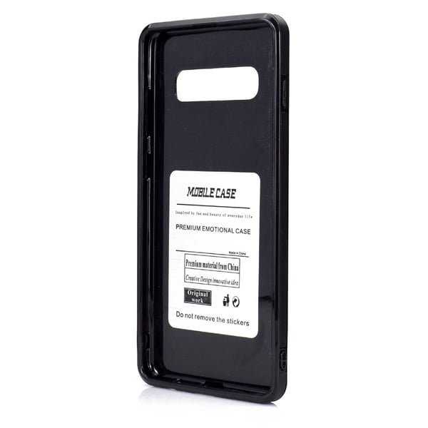 Robust Smidigt Skal med Korthållare - Samsung Galaxy S10