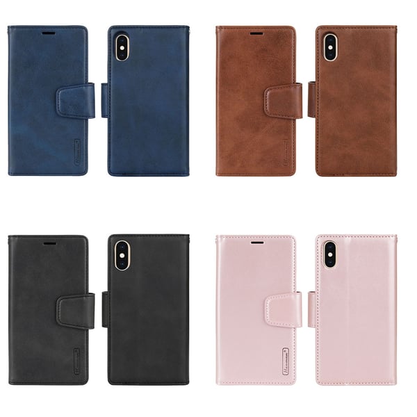 iPhone XR - Professionellt Dubbelfunktion Plånboksfodral