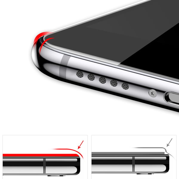 Honor 8 2-PACK Skärmskydd 2.5D Ram 9H HD-Clear ProGuard
