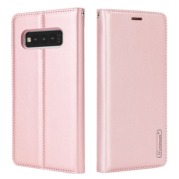 Samsung Galaxy S10 - Plånboksfodral i PU-Läder av Hanman