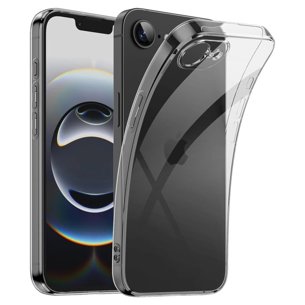 iPhone 16 E  Smart och starkt skal i silikon-gel