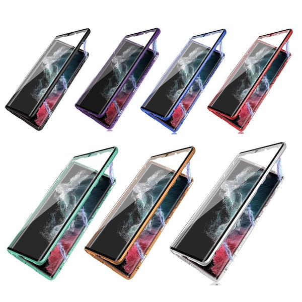 Samsung Galaxy S24 Plus - Kraftfullt Dubbelt Magnetiskt Skal