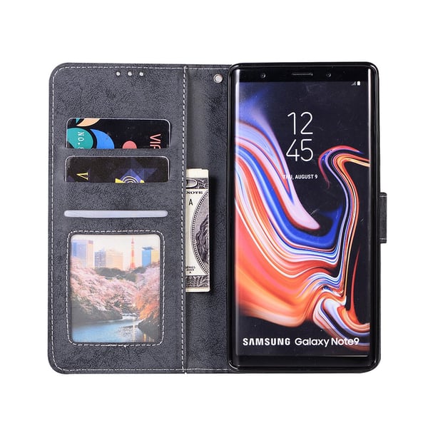 Stilsäkert Leman Fodral Dubbelfunktion - Samsung Galaxy Note 9