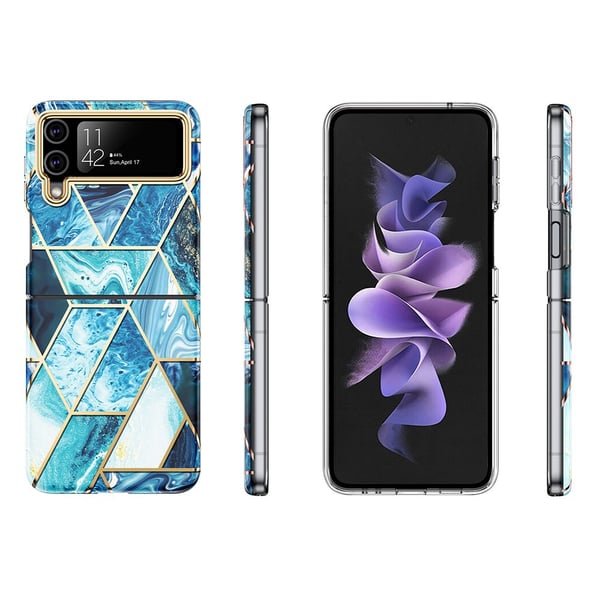 Elegant Skal i Marmordesign - Samsung Galaxy Z Flip 3